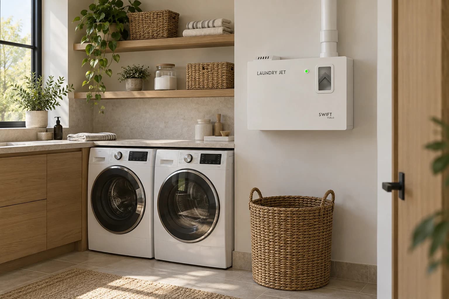 Jednostka Laundry Jet Swift Vuelo w jasnej pralni