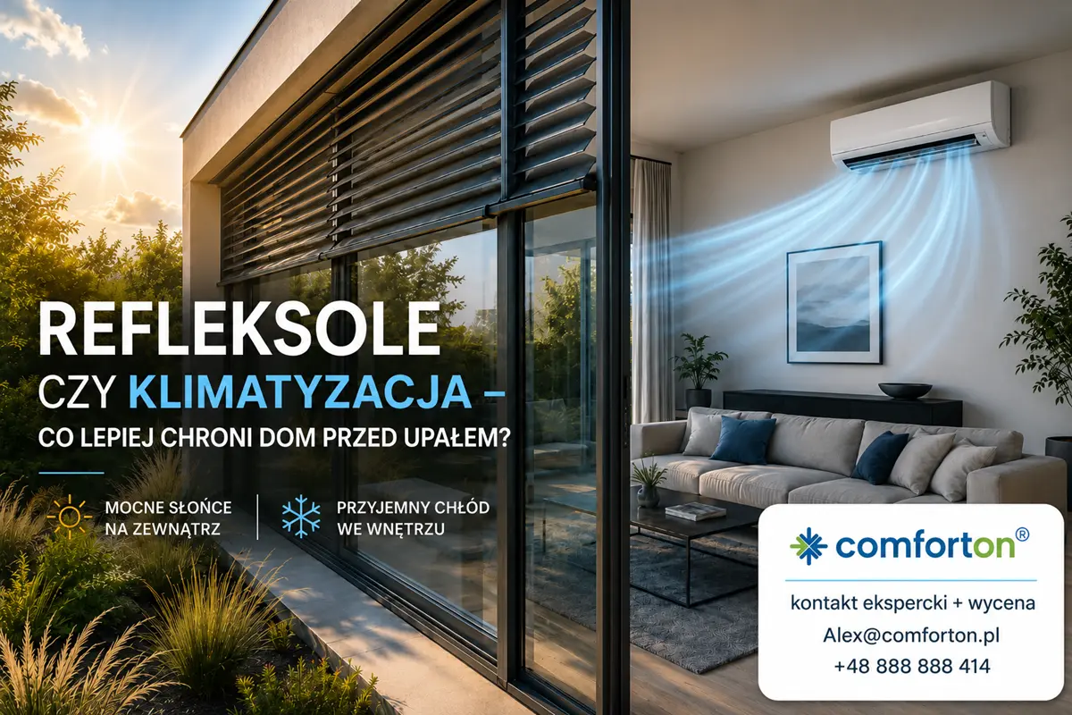 Refleksole czy klimatyzacja? Co wybrać? | Comforton