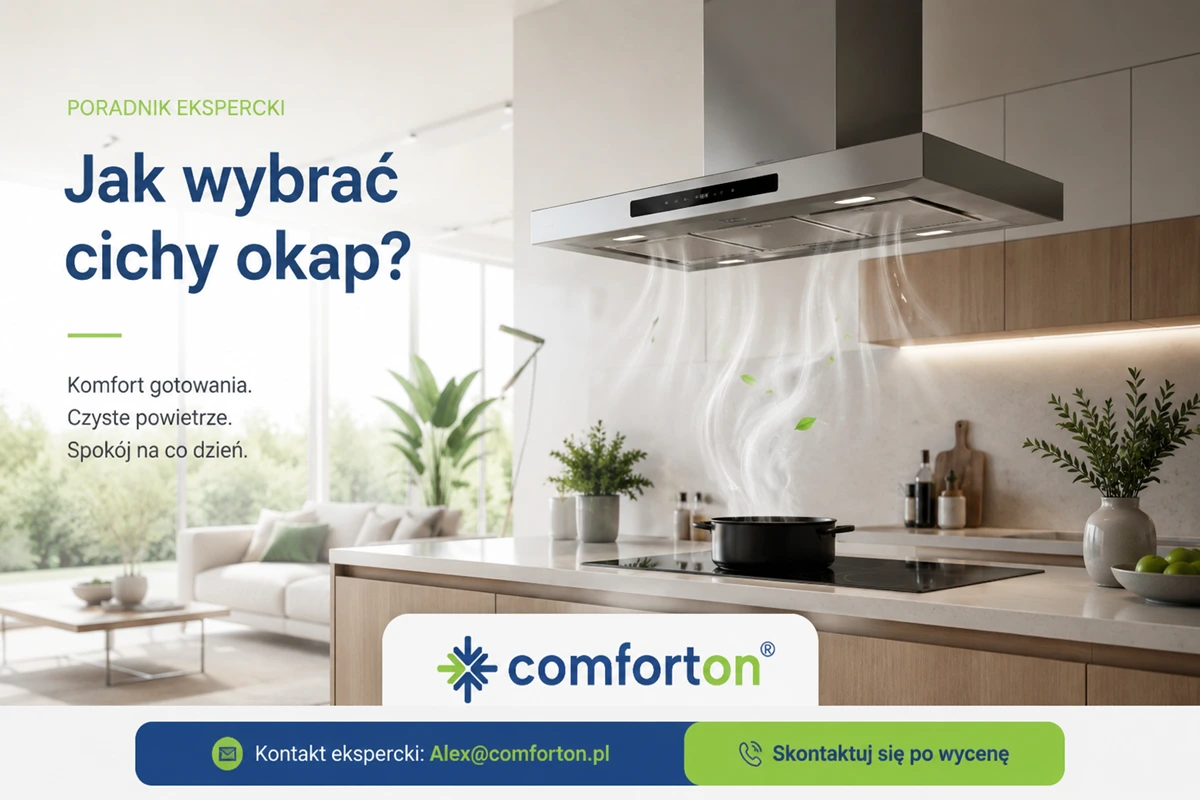 Cichy okap do kuchni | Cicha Kuchnia Comforton