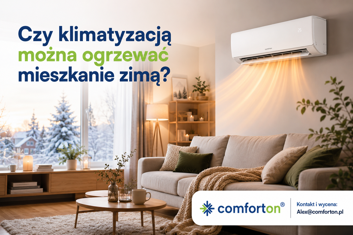 Czy klimatyzacją można ogrzewać mieszkanie zimą