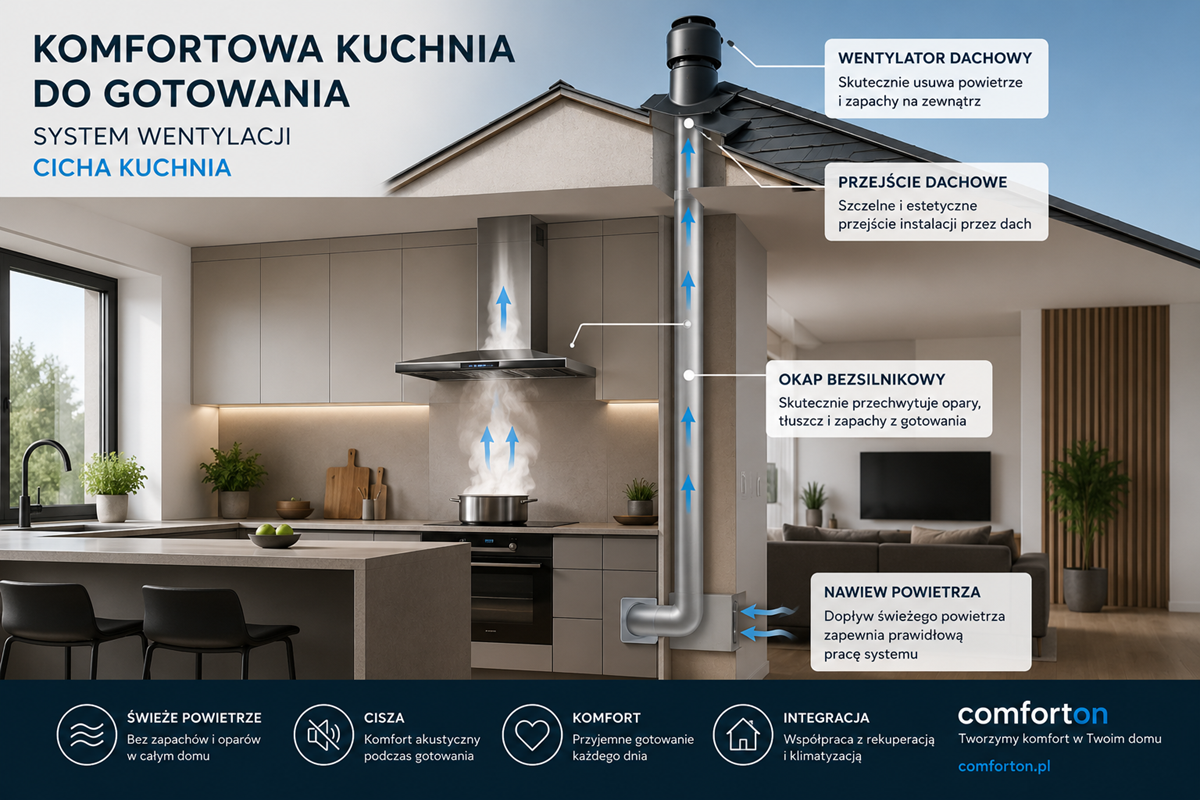 Komfortowa kuchnia do gotowania? Poznaj Cichą Kuchnię