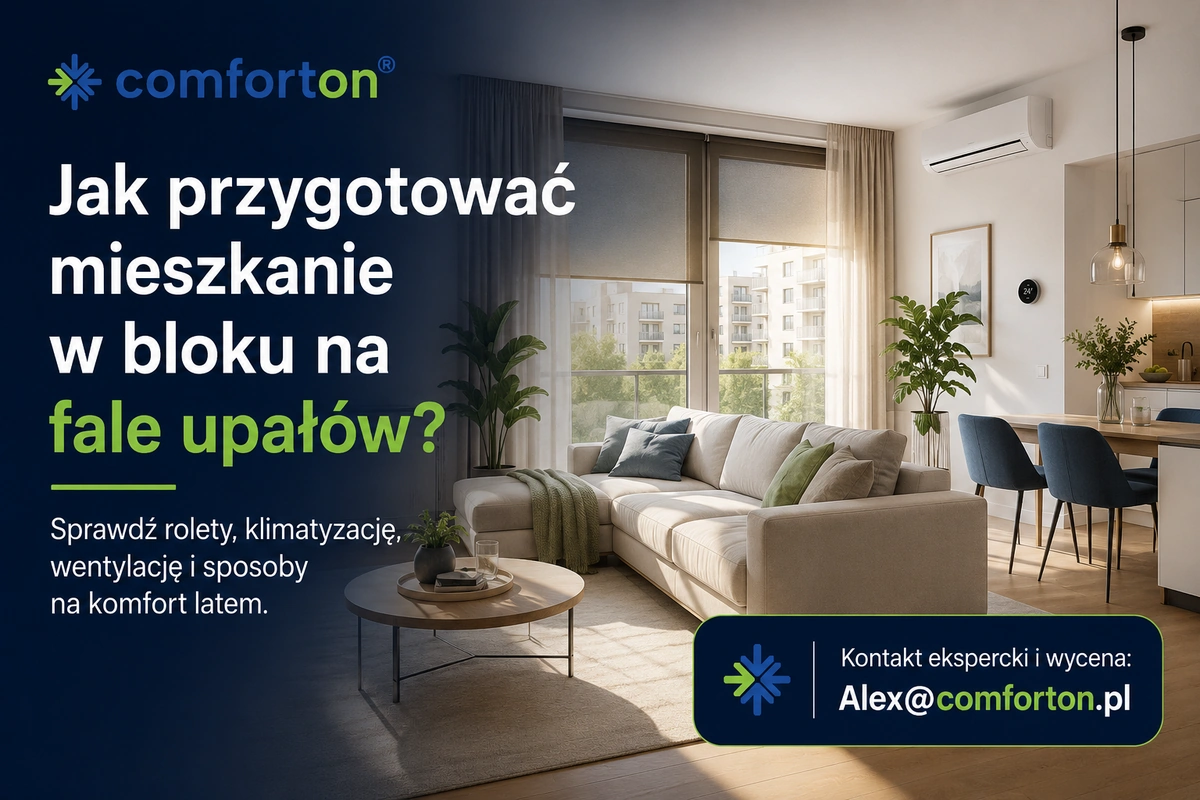 Jak przygotować mieszkanie w bloku na upały?