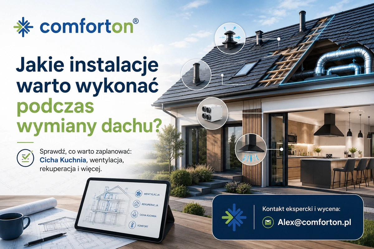 Jakie instalacje warto wykonać podczas wymiany dachu?